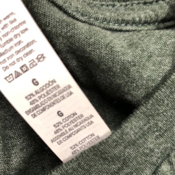 Large green & orange Fall T-shirt - Picture 6 of 7